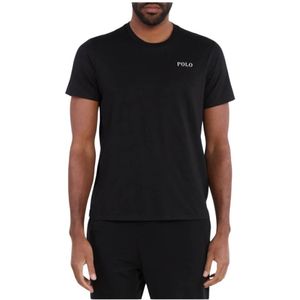 Ralph Lauren, Heren, Tops, Zwart, Maat: M Katoen,