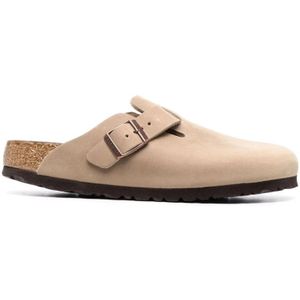 Birkenstock, Heren, Schoenen, Bruin, Maat: 39 EU Leer,