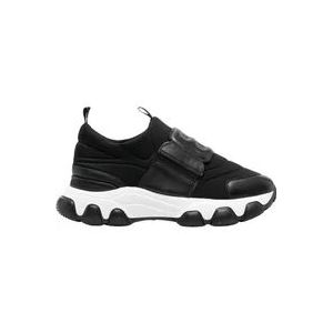Hogan Hyperactieve Slip-on Sneakers , Black , Dames , Maat: 36 1/2 EU