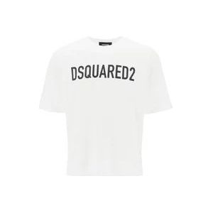 Dsquared2 T-Hemden , White , Heren , Maat: L