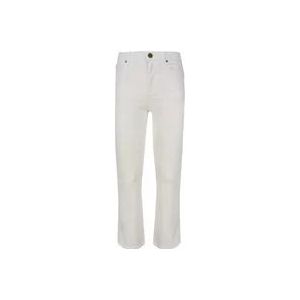 Pinko Boot-cut Jeans , White , Dames , Maat: W30