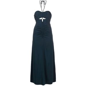 Self Portrait, Dames, Jurken, Grijs, Maat: M Viscose,