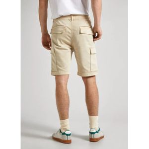 Pepe Jeans, Heren, Korte broeken, Beige, Maat: W38 Katoen,