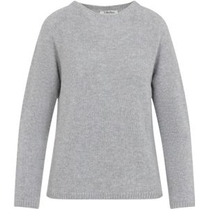 Max Mara, Dames, Truien, Grijs, Maat: S Wol,