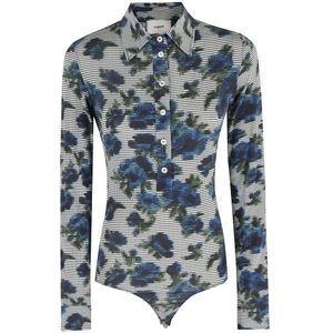 Coperni, Dames, Tops, Blauw, Maat: S