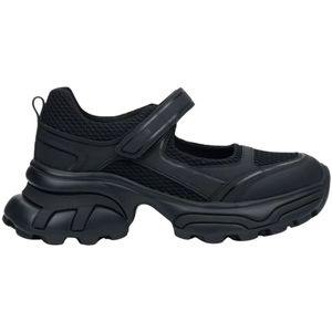 Estro, Dames, Schoenen, Zwart, Maat: 39 EU Leer,