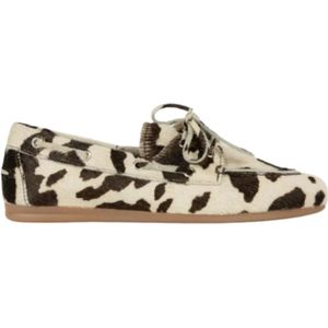 Posa - Boat Loafer - Schoen - Beige - Instapconstructie