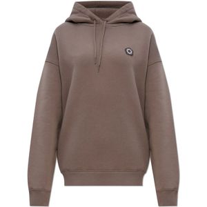 Kenzo, Dames, Sweatshirts & Hoodies, Bruin, Maat: L Katoen,