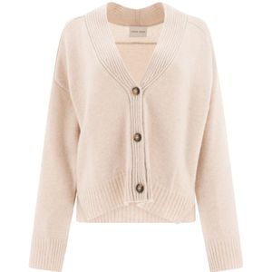 Loulou Studio, Dames, Truien, Grijs, Maat: XS Kasjmier,