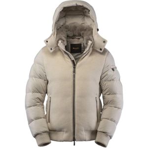 Moorer, Heren, Jassen, Beige, Maat: L Kasjmier,