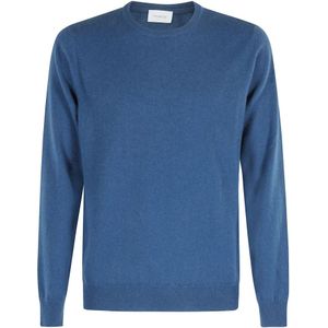 Malo, Heren, Truien, Blauw, Maat: 2XL Kasjmier,