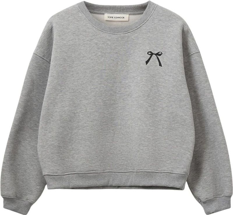 Sofie Schnoor, Dames, Sweatshirts & Hoodies, Grijs, Maat: S Leer,