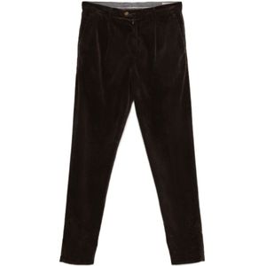 Brunello Cucinelli, Heren, Broeken, Bruin, Maat: 2XL Corduroy,