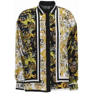 Versace Jeans Couture, Dames, Blouses & Shirts, Veelkleurig, Maat: XS
