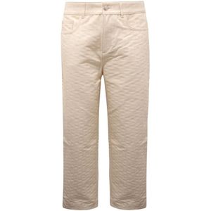 Gcds, Heren, Jeans, Wit, Maat: M Denim,