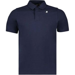 K-Way, Heren, Tops, Blauw, Maat: XL