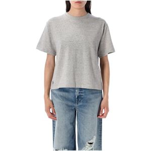 Polo Ralph Lauren, Dames, Tops, Grijs, Maat: L Katoen,