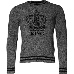 Dolce & Gabbana, Heren, Truien, Grijs, Maat: S Kasjmier,