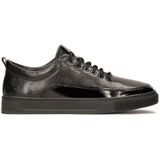 Kazar - Heren Sneakers - Zwart - Leer