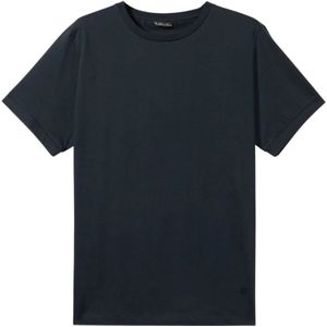 Brooks Brothers, Heren, Tops, Blauw, Maat: 3XL Katoen,