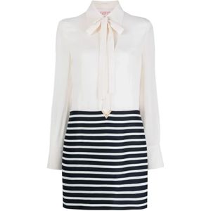 Valentino, Dames, Jurken, Veelkleurig, Maat: 2XS Zijde,