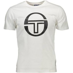 Sergio Tacchini, Heren, Tops, Wit, Maat: XL Katoen,