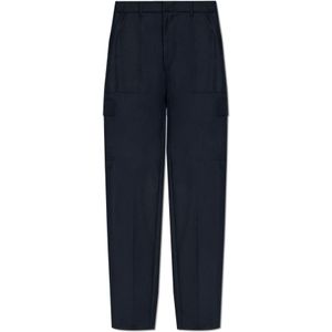 Etro, Heren, Broeken, Blauw, Maat: L Wol,