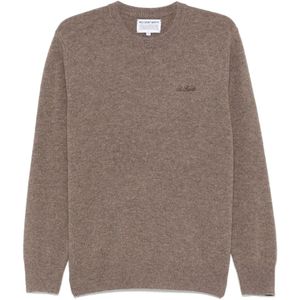 Saint Barth, Heren, Truien, Bruin, Maat: M