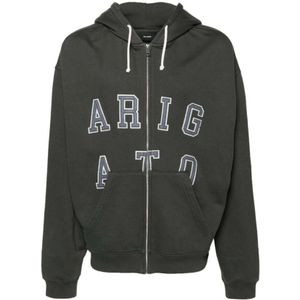 Axel Arigato, Heren, Sweatshirts & Hoodies, Grijs, Maat: M Katoen,