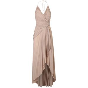 Alexandre Vauthier, Dames, Jurken, Beige, Maat: XS Poliester,