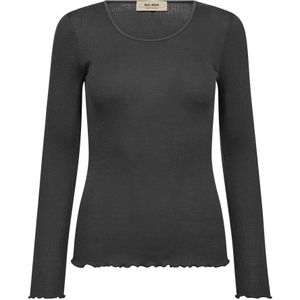 MOS Mosh, Dames, Tops, Zwart, Maat: S/M Wol,