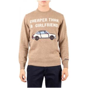 Saint Barth, Heren, Truien, Beige, Maat: L