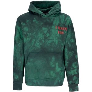 Propaganda, Heren, Sweatshirts & Hoodies, Groen, Maat: M Katoen,