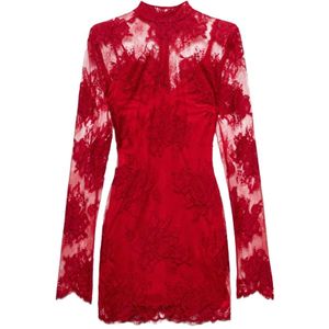 Aniye By, Dames, Jurken, Rood, Maat: XS Katoen,