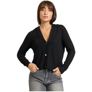 Armani Exchange - Korte Cardigan - Zwart - Dames