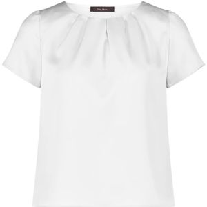 vera mont, Dames, Tops, Wit, Maat: M Satijn,