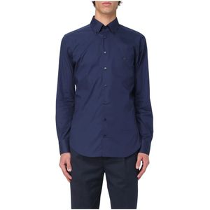 Etro, Heren, Overhemden, Blauw, Maat: M