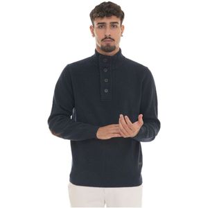 Barbour, Heren, Truien, Blauw, Maat: M Wol,