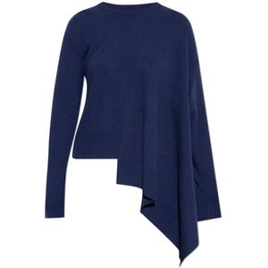 Alexander McQueen, Dames, Truien, Blauw, Maat: M Kasjmier,