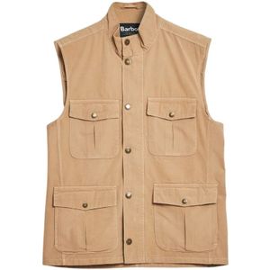 Barbour, Heren, Jassen, Bruin, Maat: L Katoen,