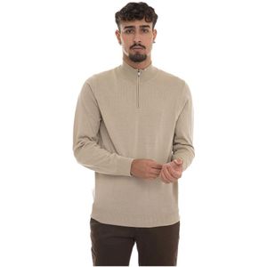 Hugo, Heren, Truien, Beige, Maat: M Wol,