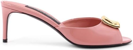 Dolce & Gabbana, Dames, Schoenen, Roze, Maat: 37 1/2 EU Leer,