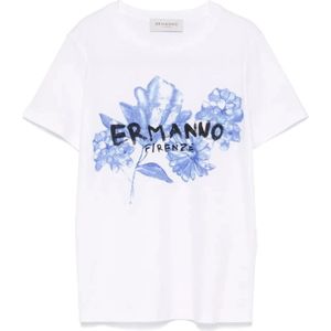 Ermanno Scervino, Dames, Tops, Veelkleurig, Maat: 2XS