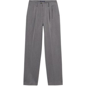 Brooks Brothers, Dames, Broeken, Grijs, Maat: XS Poliester,