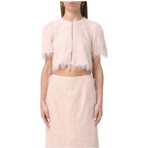 Twinset, Dames, Truien, Roze, Maat: L