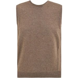 Filippo De Laurentiis, Heren, Truien, Bruin, Maat: M Wol,