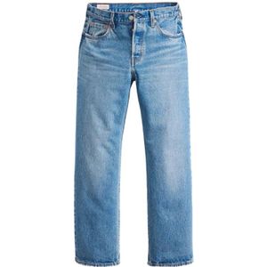 Levi's - 501 - Enkel Jeans - Blauw - Katoen - Denim