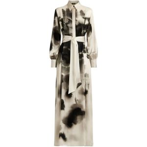 Kiton, Dames, Jurken, Veelkleurig, Maat: L Zijde,