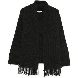 MM6 Maison Margiela, Dames, Truien, Grijs, Maat: S