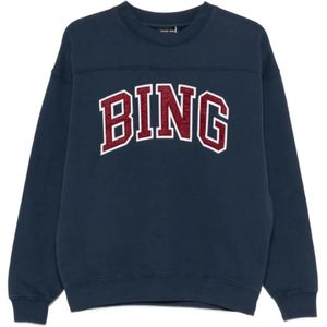 Anine Bing, Dames, Sweatshirts & Hoodies, Blauw, Maat: S